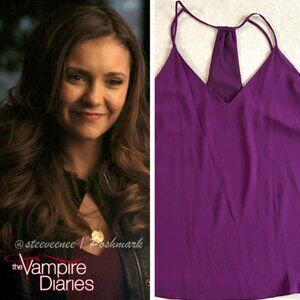 RARE Alice + Olivia Stretch Silk Double-Strap Camisole